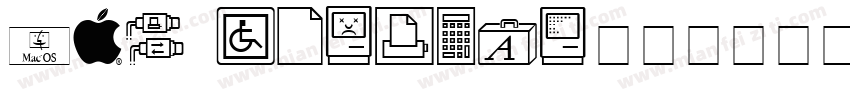 Mac english字体转换